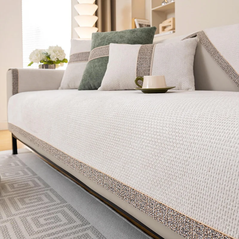 Chenille Sofaovertræk | Stilfuld Beskyttelse & Komfort