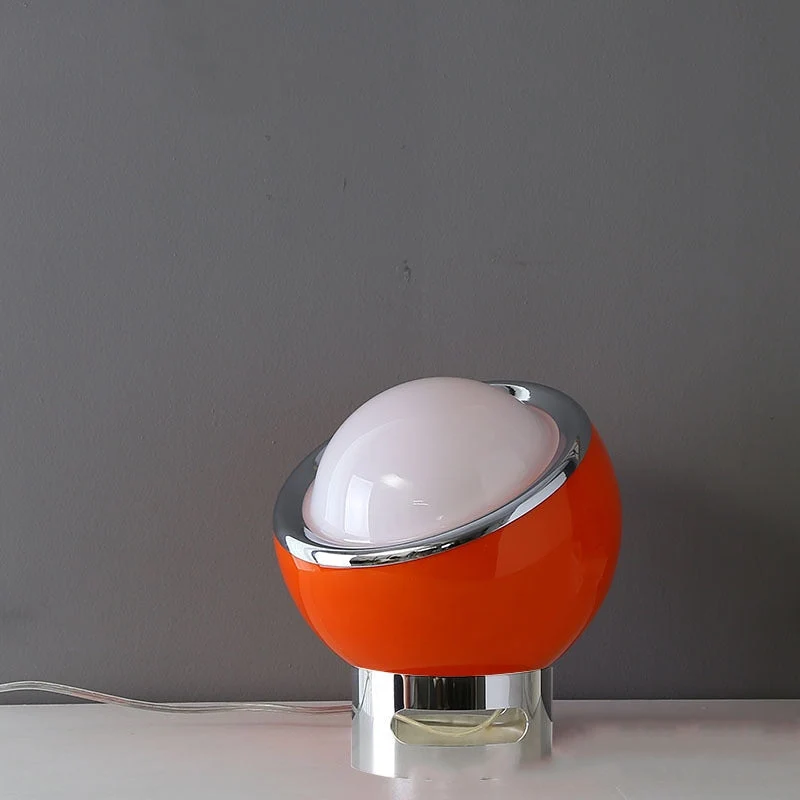Elegant Glasbordlampe med Energibesparende LED-lys