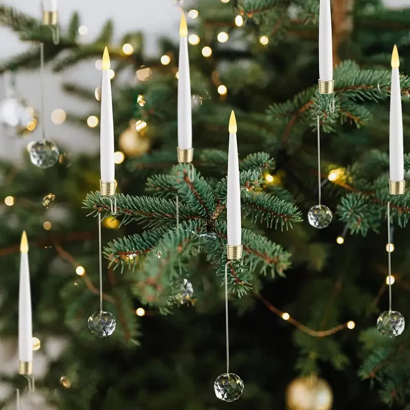 Flammenløse LED Trælys – Sikker og Stilfuld Julebelysning