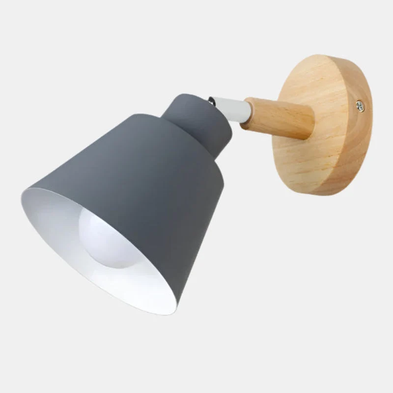 Elegant væglampe med varmt LED-lys til moderne hjem
