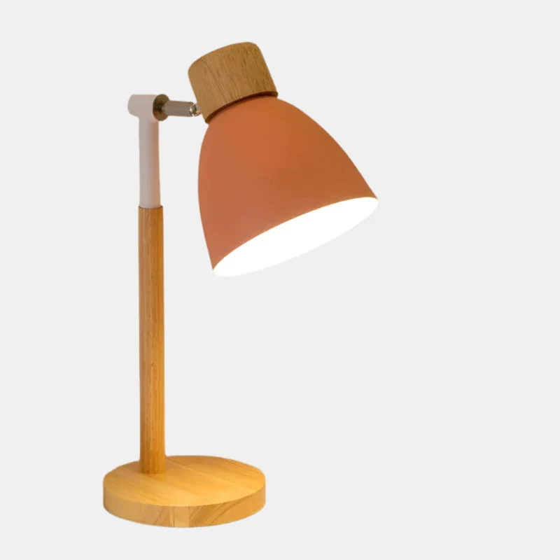 Elegant Bordlampe med Justerbart Lys og Nordisk Design
