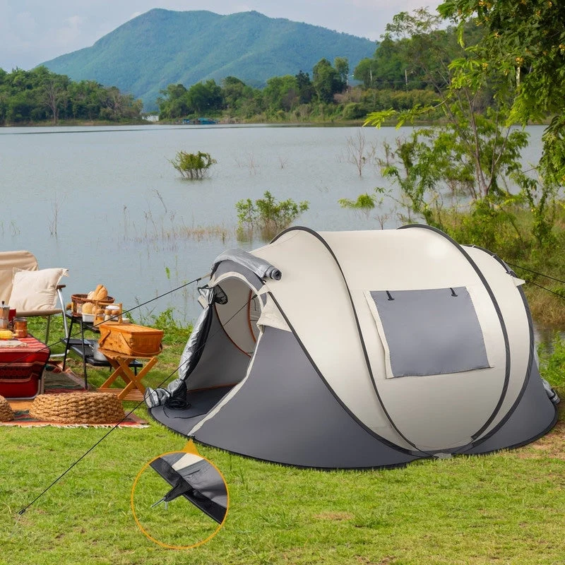 Campingtält Vattentätt Popup Dome Skydd