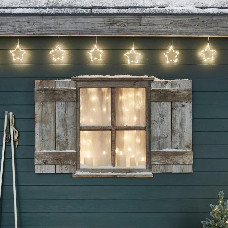Stjerneformede LED Lyskæder til Jul - Energi-effektiv Glød