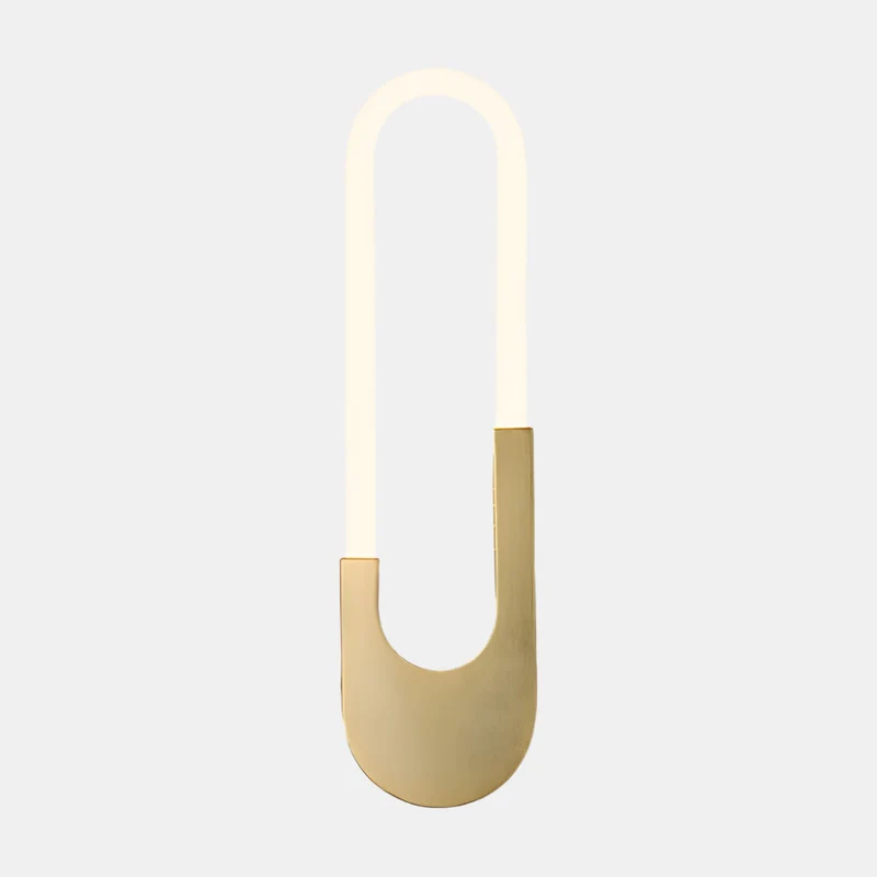 Stilfuld Oval LED Væglampe med Blid Belysning