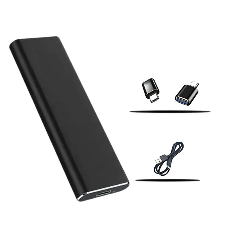 Bærbar Ekstern SSD - Lynhurtig USB 3.1 Type-C, 4TB