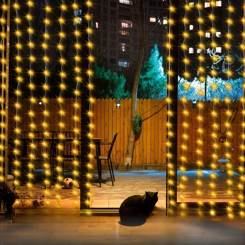 Fairy Lights Solenergi Utomhus Gardin Ljusstrip