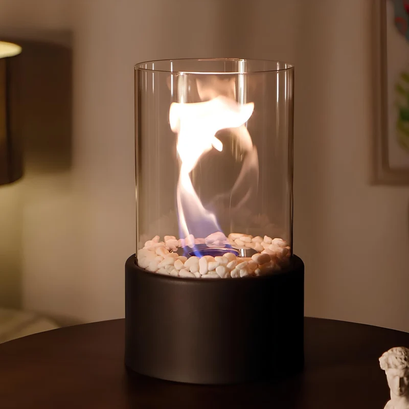 Elegant Glas Olie Lampe til Stilfuld Indendørs Stemning