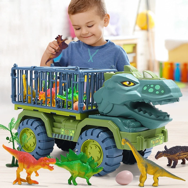 Dinosaur Lastbil Legetøjssæt til Kreativ Leg