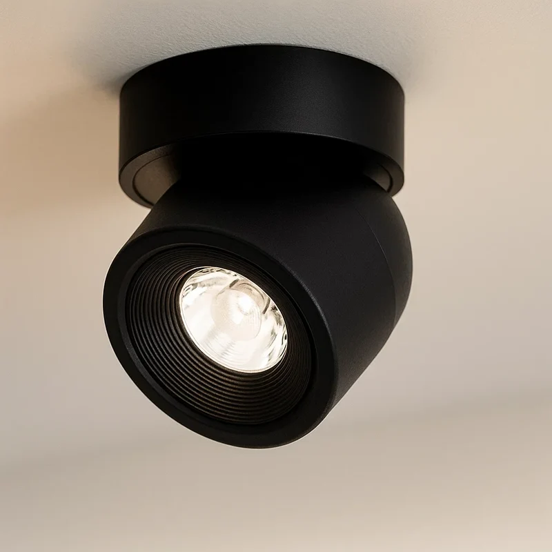 Justerbar LED Loftspot i Aluminium – Perfekt Lysstyring