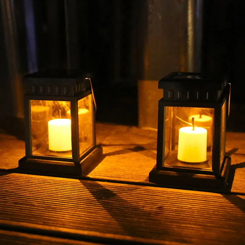 Utomhuslampor med solenergi LED-belysning
