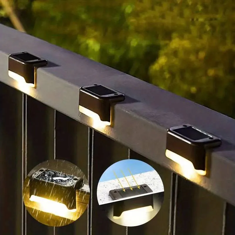 Utomhus Solar LED Vägglampa för Trädgård