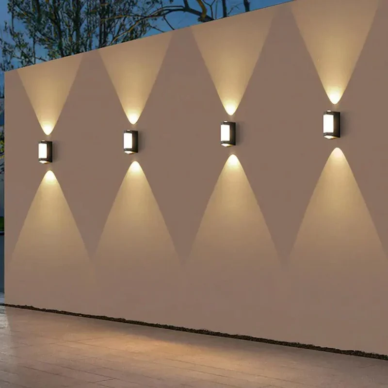 Vandtæt LED Udendørs Væglampe - Moderne & Energi-effektiv