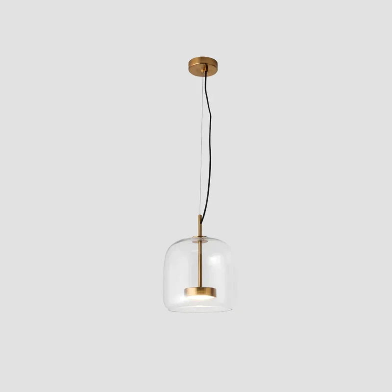 Moderne Glasloftslampe med LED - Stilfuld og Energibesparende