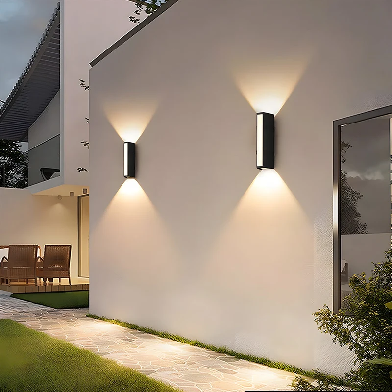 Energieffektiv LED Udendørslampe til Sikker Belysning