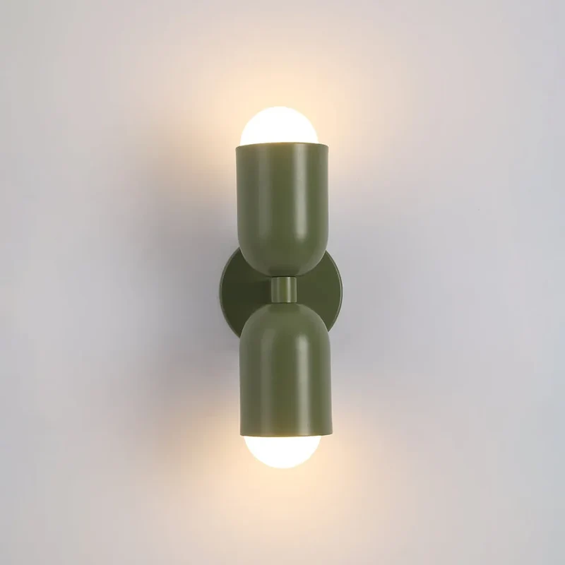 Elegant Væglampe i Metal med Energibesparende LED