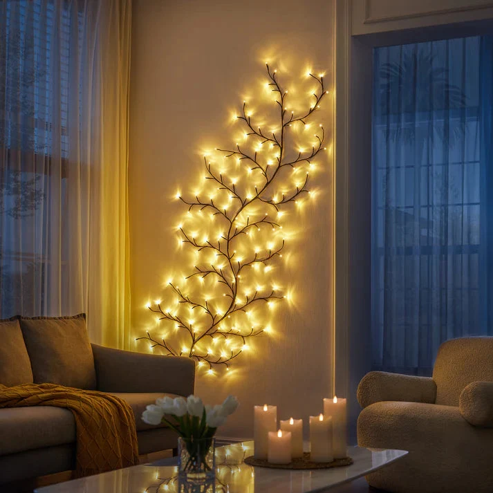 Vägglampor Gren LED Juldekorationer