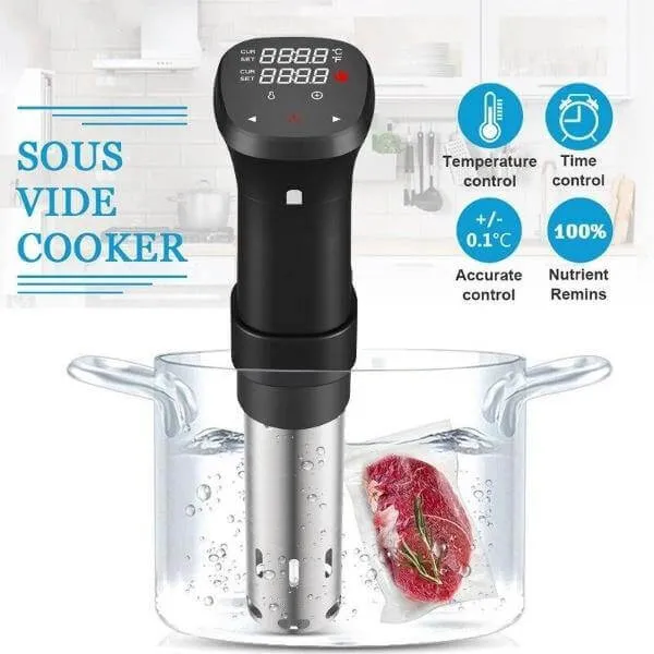 Sous Vide Digital Skærm Temperatur&Tid Kontroll