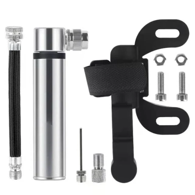 Bærbar Mini Aluminium Cykelpumpe