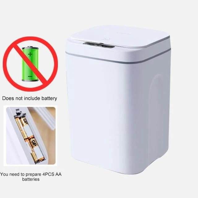 Berøringsfri Smart Automatisk Sensor Affaldsspand