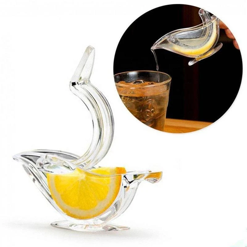 Transparent akryl citronpresser
