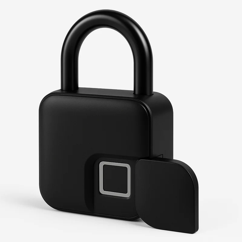 Biometrisk Smart Hængelås – Nøglefri Sikkerhed på Farten