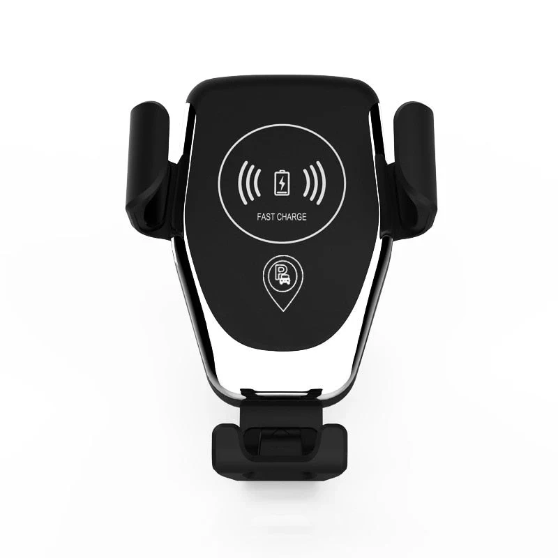 Quick Grip Auto-Clamping Trådløs Opladning Bil Telefon Holder
