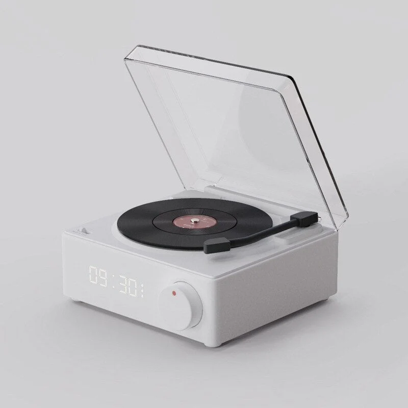 Vintage Vibes Mini Pladespiller Bluetooth Højttaler
