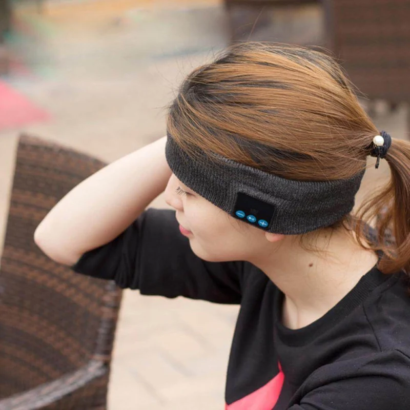 Bluetooth Strikket Musik Hovedbånd
