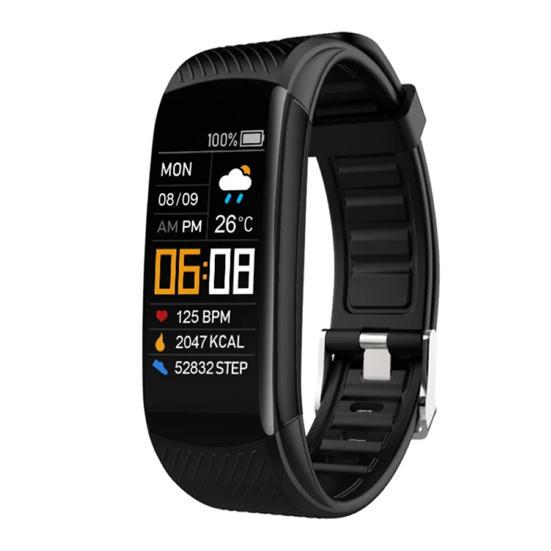 Smartwatch Fitness Aktivitets Tracker Armbånd