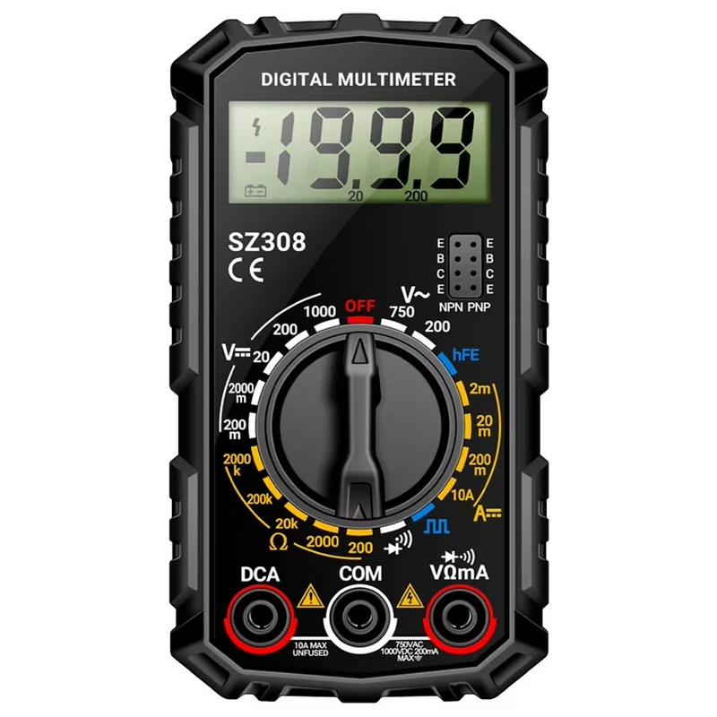 Professionelt Digitalt Multimeter Kit – Præcise Målinger