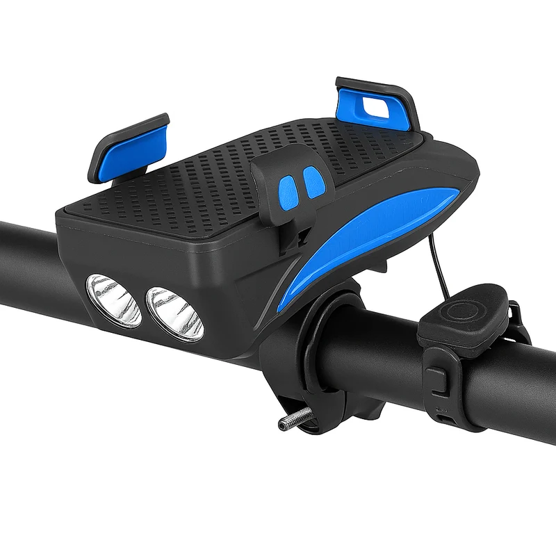 Cykelholder med Powerbank & LED-lys - Alt-i-en Løsning