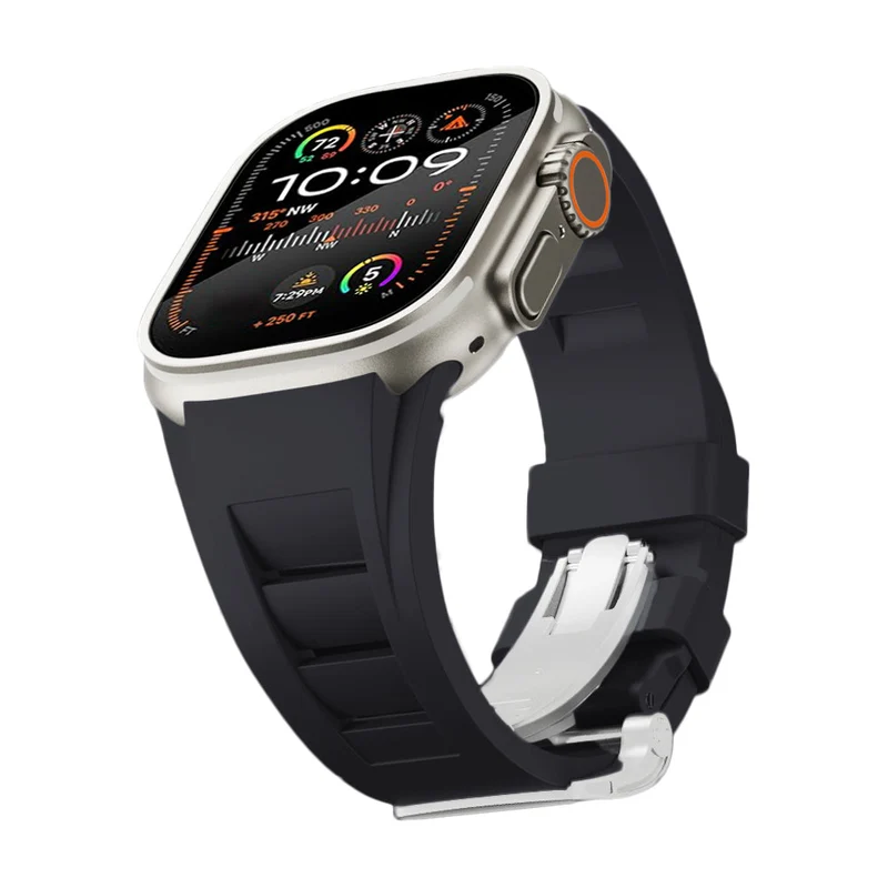 3D Silikone Urrem - Komfort og Stil til Apple Watch
