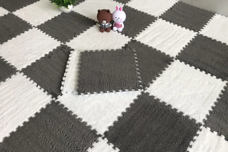DIY Vinter Plush Puzzle Mat