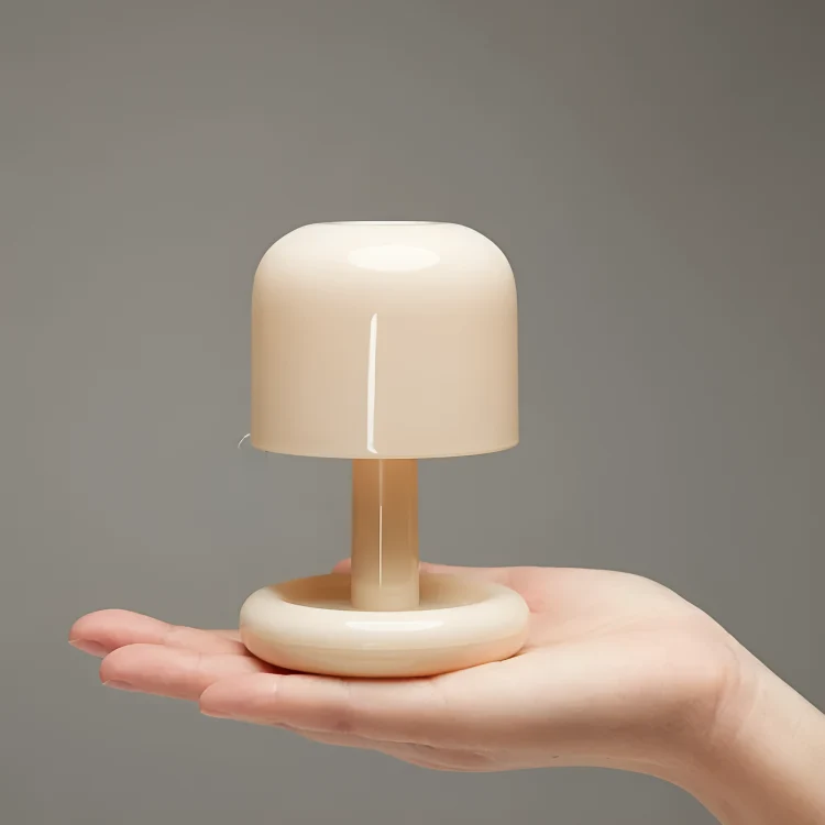 Bærbar Bordlampe med Blødt Lys og USB Opladning