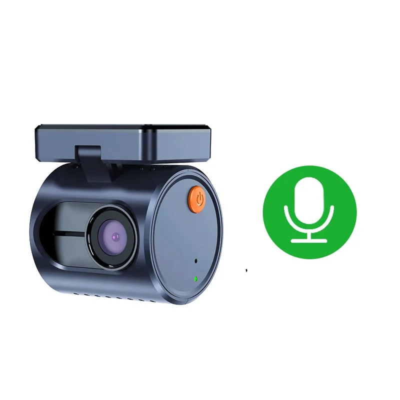 Diskret 2K Dash Cam med WiFi & Stemmekontrol - Klar Nattesyn