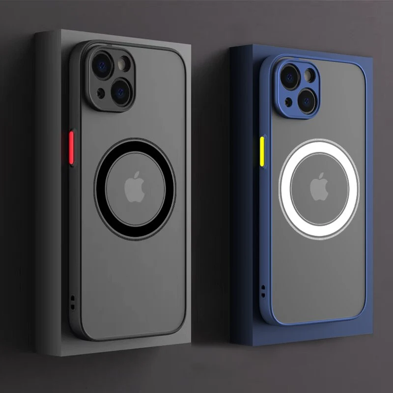 Slankt MagSafe iPhone Cover med Stødsikker Beskyttelse