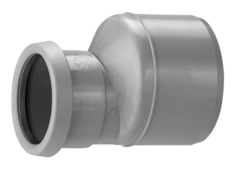 FÖRMINSKNING GRÅ INOWA 110/50MM FÖR AVLOPP INOMHUS