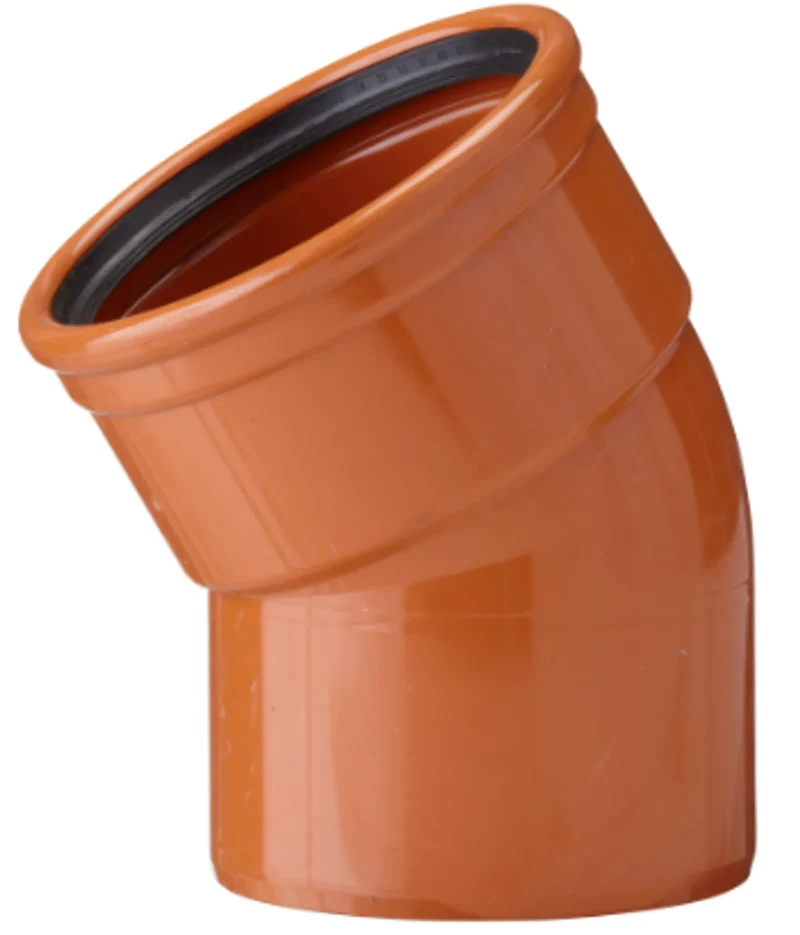 RÖRBÖJ MARKRÖR 30 GRADER DN 160MM PVC