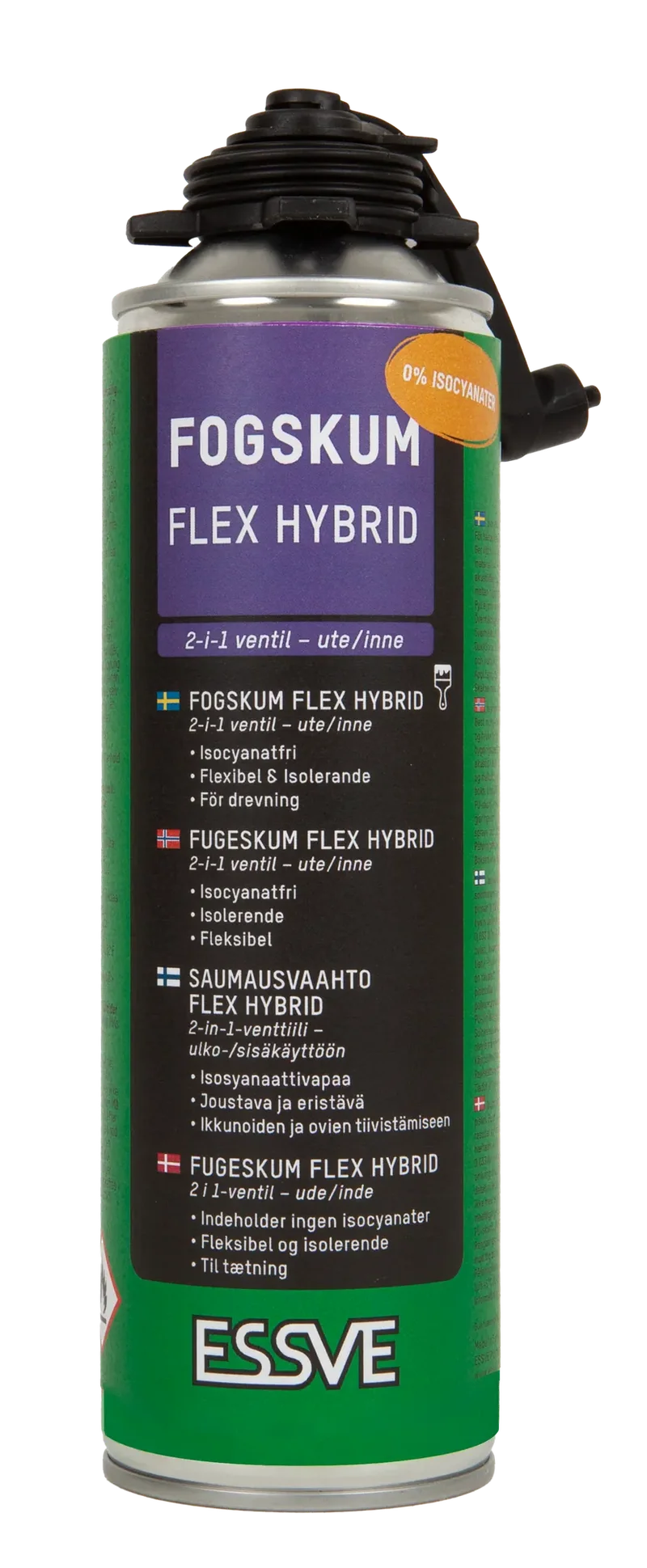 FOGSKUM FLEX EKO 0,4L ISOCYANATFRI