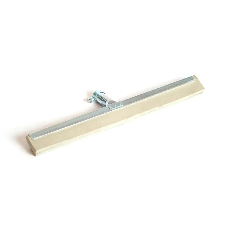 GOLVSKRAPA GUMMI VIT DUBBELVIKT 550MM