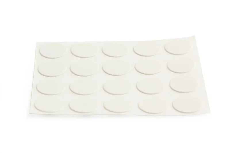 TÄCKBRICKA 13MM VIT D13MM 20ST