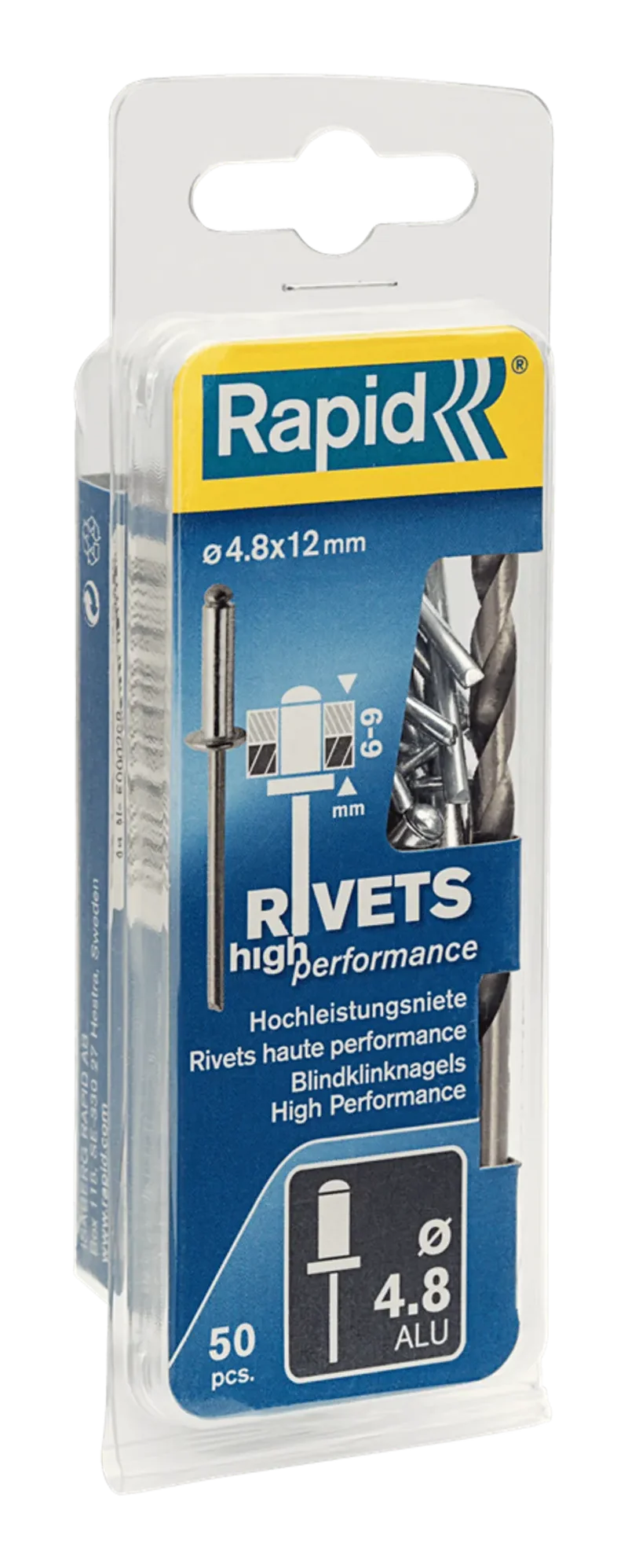 BLINDNIT HP 4,8X12MM 50ST RAPID