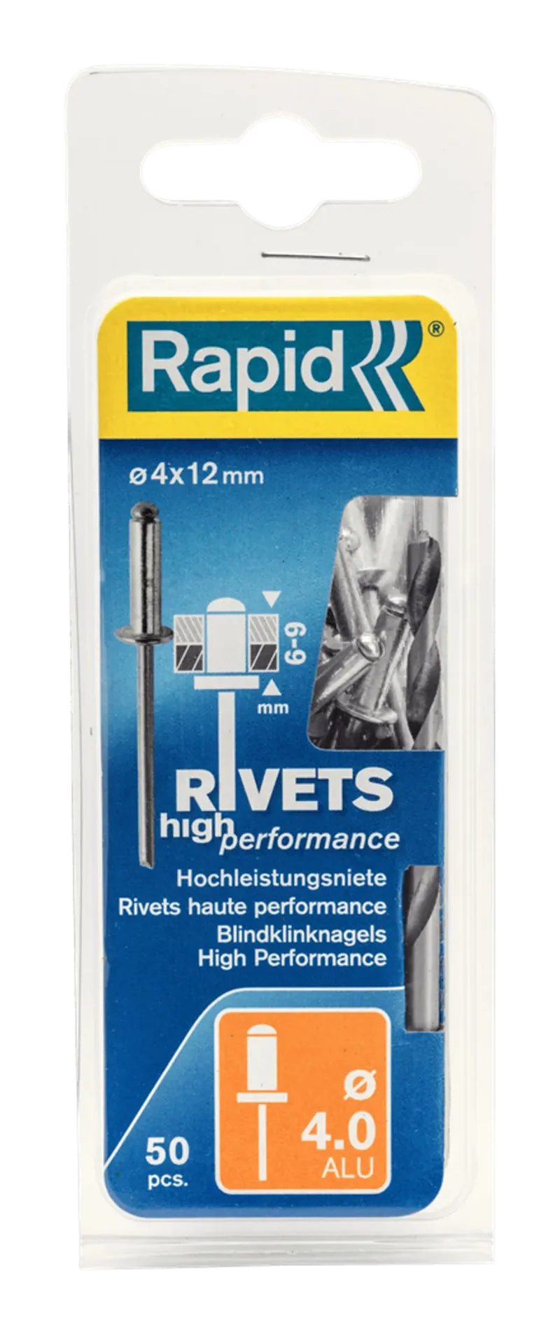 BLINDNIT HP 4X12MM 50ST RAPID