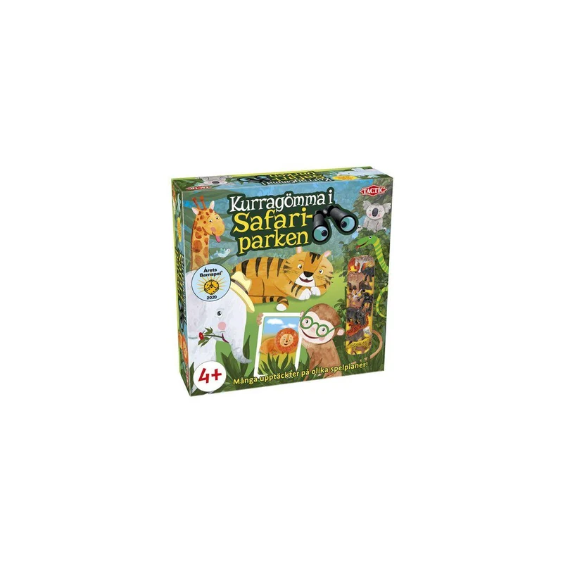 Spel Kurragömma i Safariparken från 4år