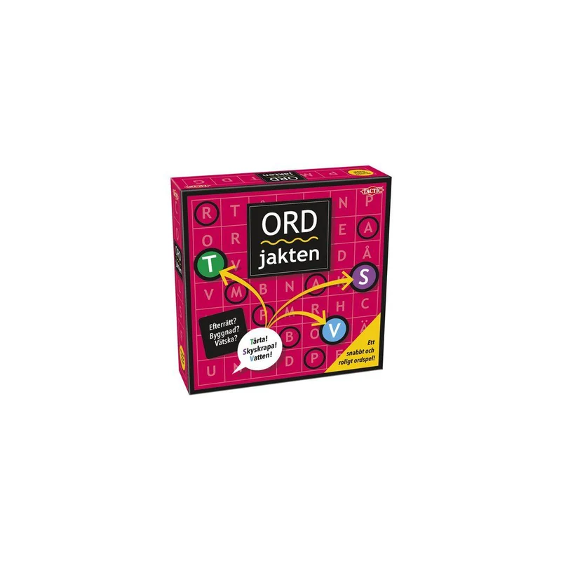 Spel Ordjakten från 8år