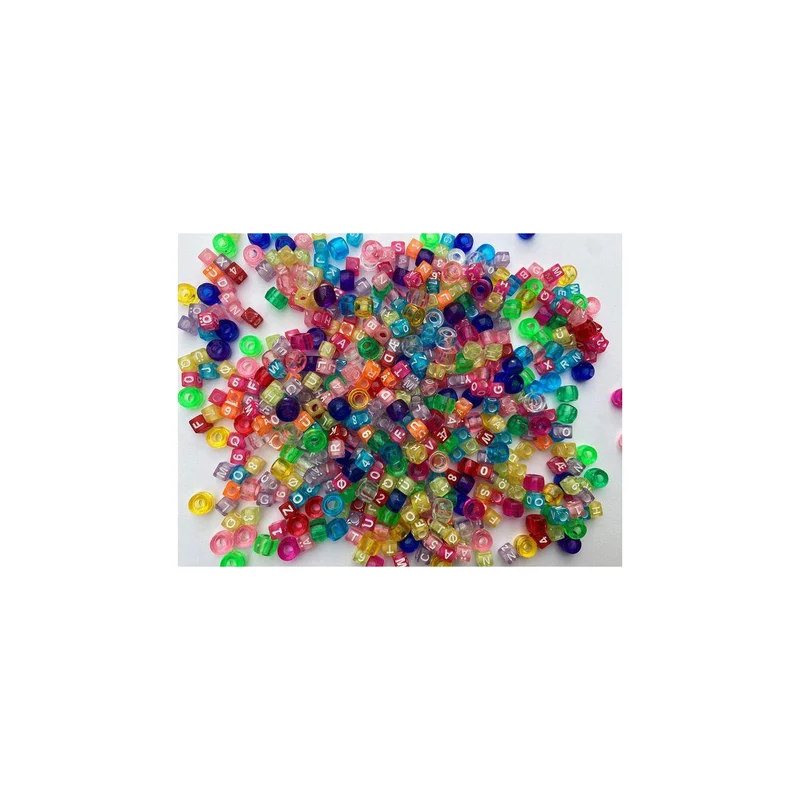 Kongopärlor mix ABC 123 530/fp