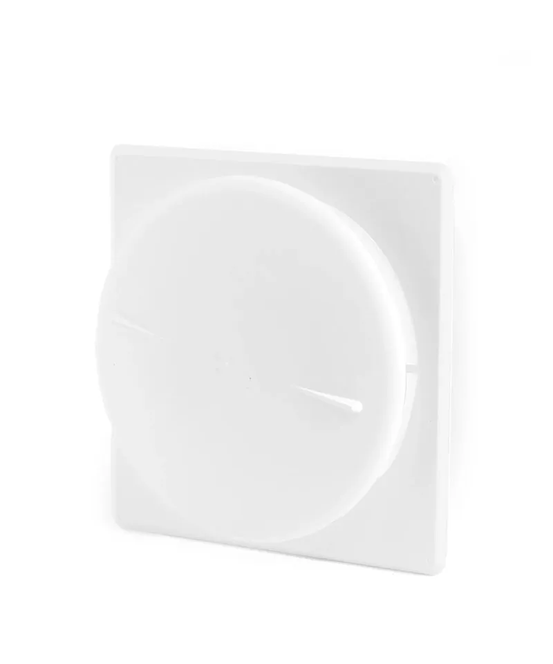 TALLRIKSVENTIL 285 PLAST VIT 100X100/11