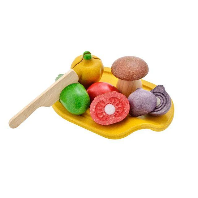 Skivbara grönsaker PlanToys