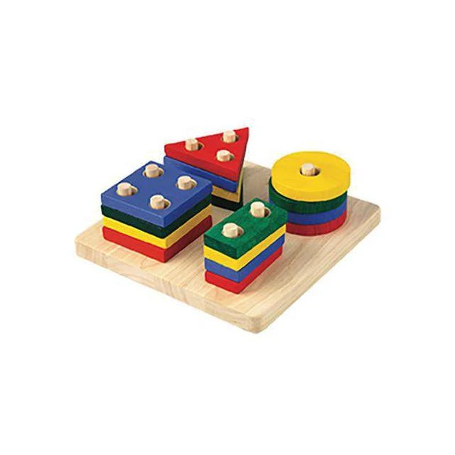 Geometrisk Sorteringsbräda PlanToys