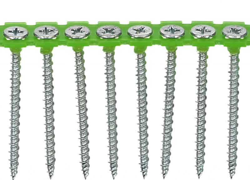 BANDAD GIPSSKRUV KOMBI 3,9X55MM 1000ST FÖR TRÄ OCH STÅL